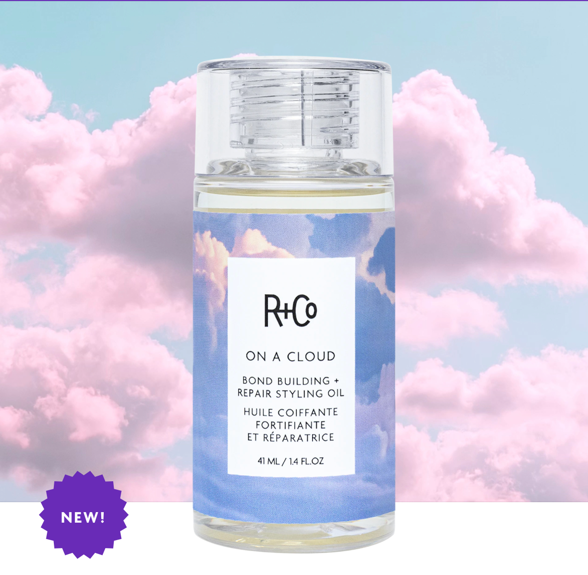 R&Co On a Cloud Bond Building & Repair Styling Oil